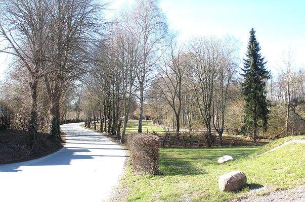 Die Zufahrt zum Reiterhof