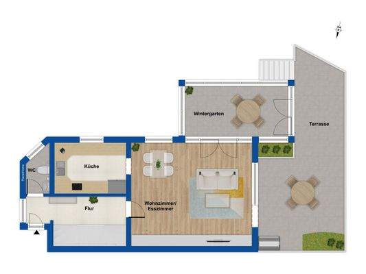 Grundriss Erdgeschoss