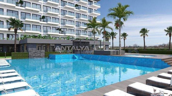 New Apartments Close to the Beach in Mahmutlar Alanya