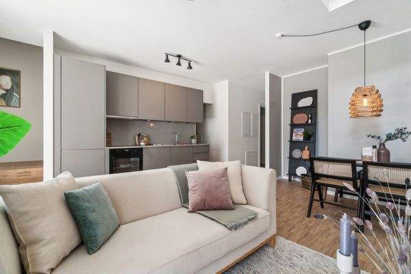 Wohnbereich II Musterwohnung