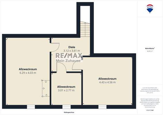 Grundriss Untergeschoss