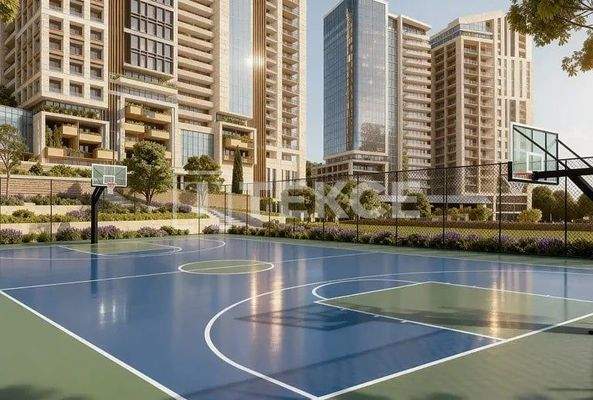 Forest-View Apartments with Balconies in İstanbul Sarıyer