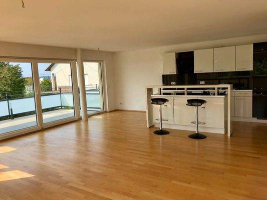 Der großzügige Wohn- Essbereich...