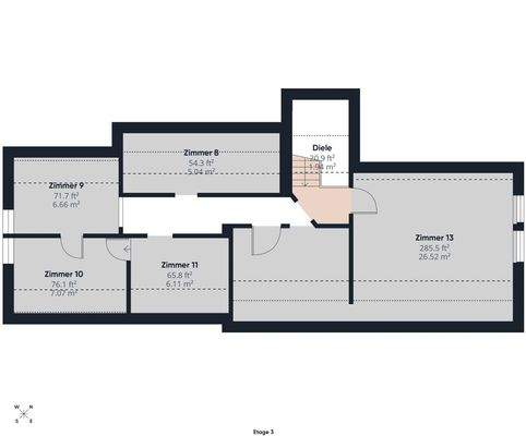Grundriss Dachgeschoss