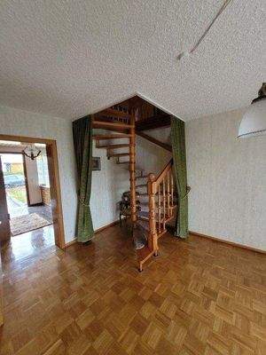 Aufgang zum Dachgeschoss