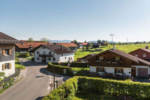 Blick vom Südbalkon