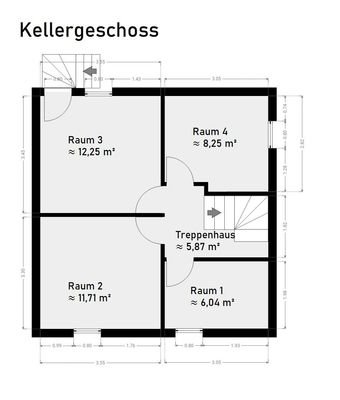 Grundriss Kellergeschoss