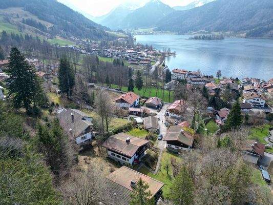 KEGELSTEIN III / See- und Bergpanoramablick aus der Vogelperspektive