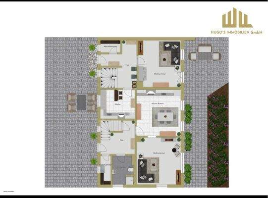 EG und Außenflächen