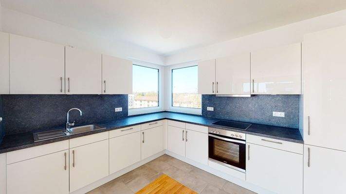 moderne Einbauküche