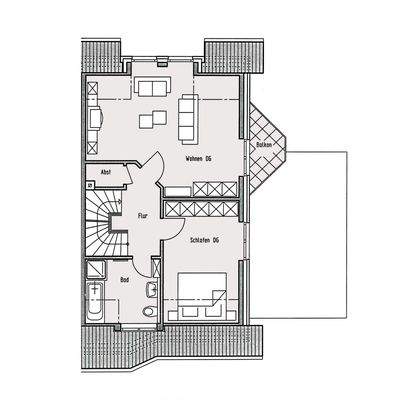 Grundriss Obergeschoss