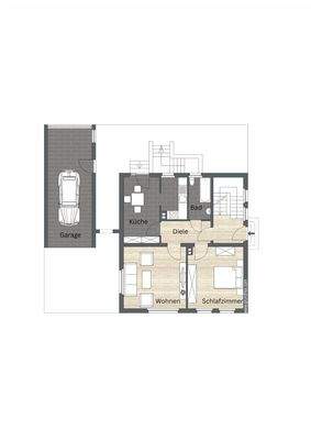 Grundriss vom EG des ZFH