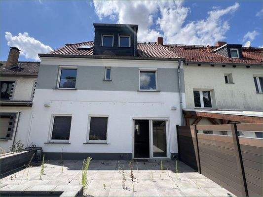 Außenansicht von der Terrasse