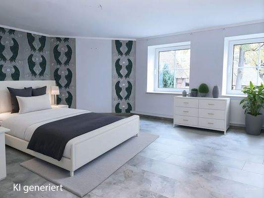 Schlafzimmer - staged