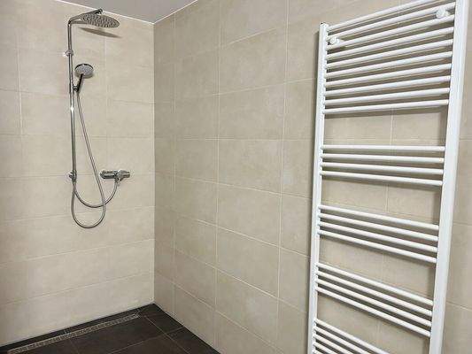 Badezimmer mit Dusche