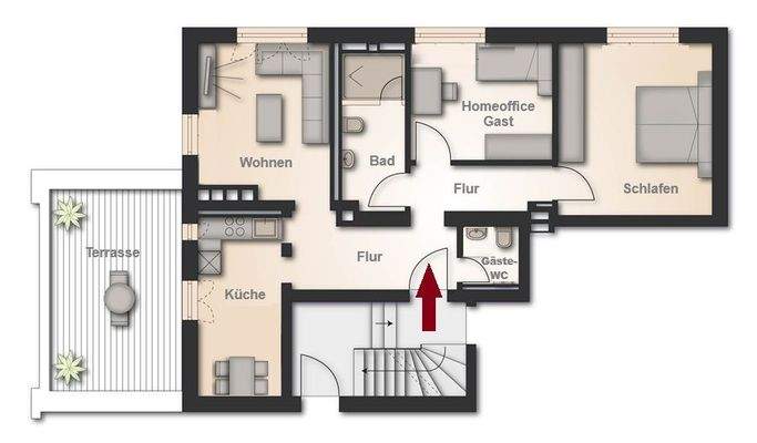 Grundriss | Hochparterre