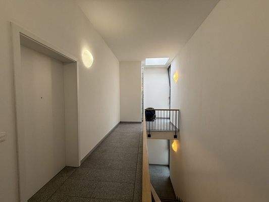 Flurbereich in der 2. Etage