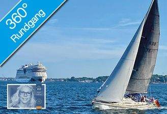 Segelschiff auf der Kieler Förde
