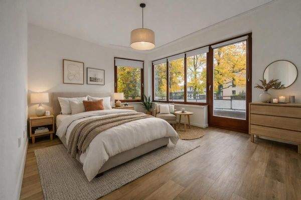 Einrichtungsbeispiel Schlafbereich