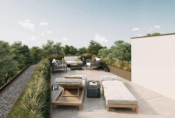 Dachterrasse - Visualisierung