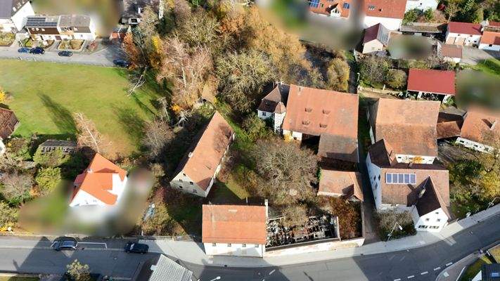 Vogelperspektive Grundstück 