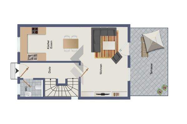 Grundriss Erdgeschoss