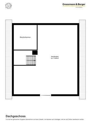 Grundriss Dachgeschoss