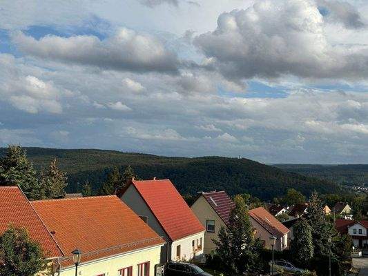 Sicht von der Dachterrasse