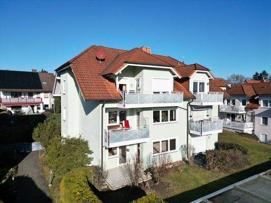 Ansicht der Wohnanlage