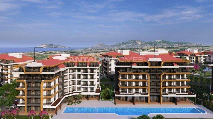Well-Located Apartments with Unique Views in Alanya Kestel