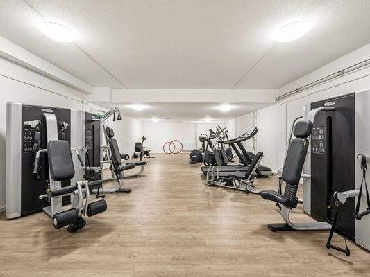 Ansicht I: Gemeinschaftsfläche: Fitnessraum