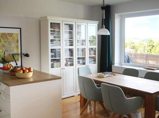 Essbereich mit Ausblick