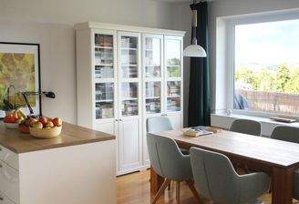 Essbereich mit Ausblick