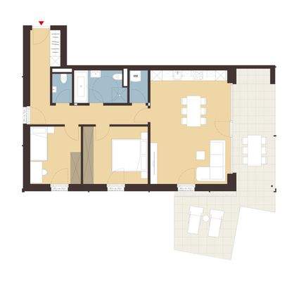 Auf dem Buehel, Wolfurt-Grundriss Whg A03