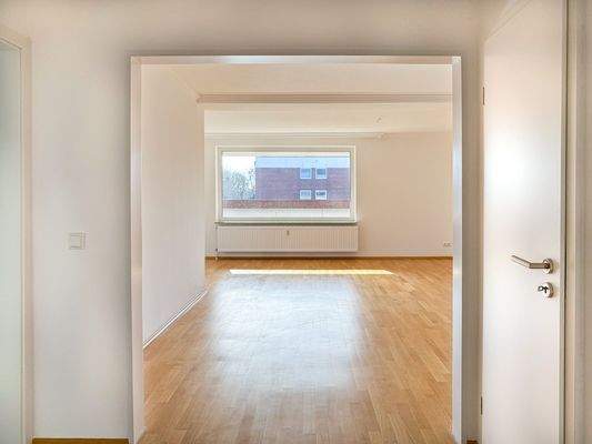 Blick in den Wohnbereich