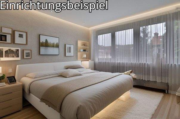 Schlafzimmer Homestaging