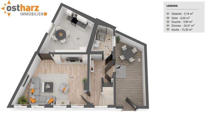 Grundriss Erdgeschoss