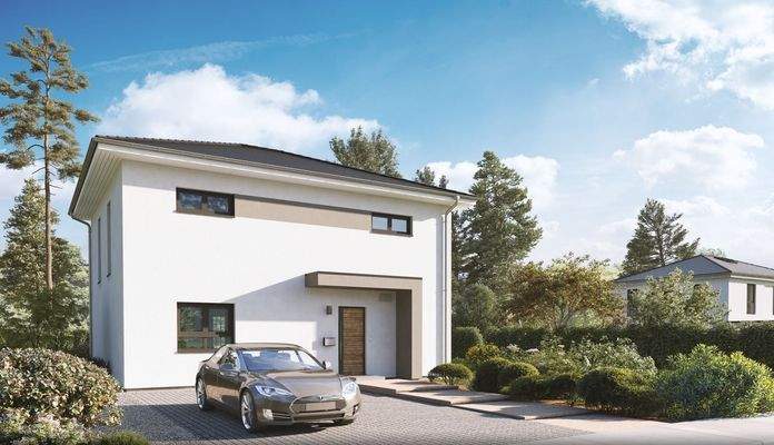 Moderne Villa mit Garten