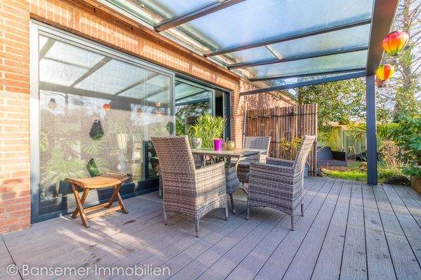 Überdachte Terrasse