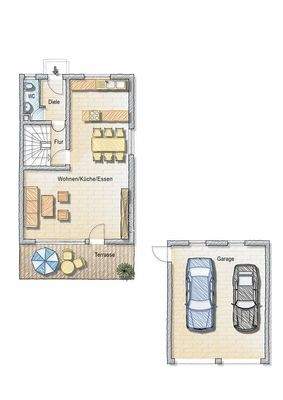 Grundriss Erdgeschoss