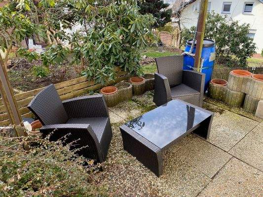 Sitzgelegenheit zur Einliegerwohnung