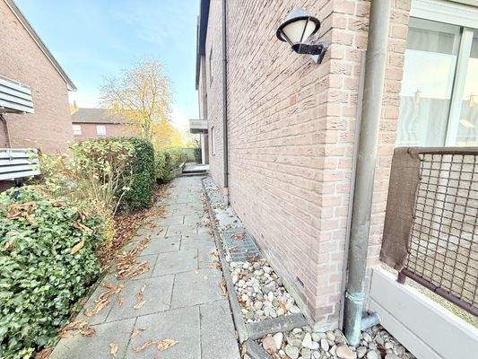 Zugang zum Hauseingang