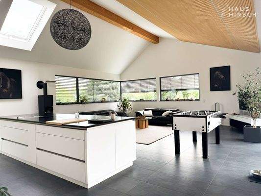 Küche mit Wohn-Essbreich