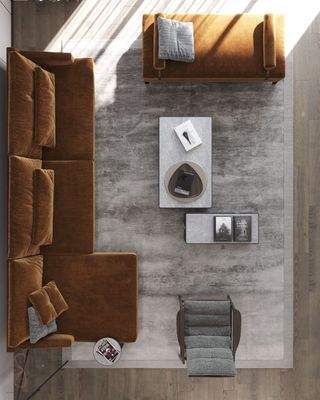 Dnevna soba odozgo_Interactive LightMix