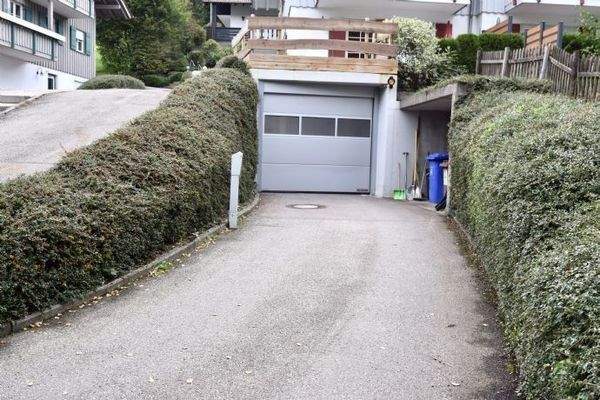 Einfahrt zur Tiefgarage