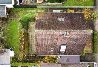 Grundstück von oben