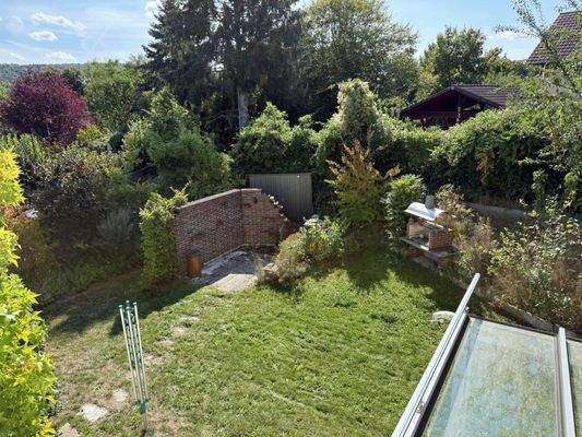 Ausblick vom Schlafzimmer