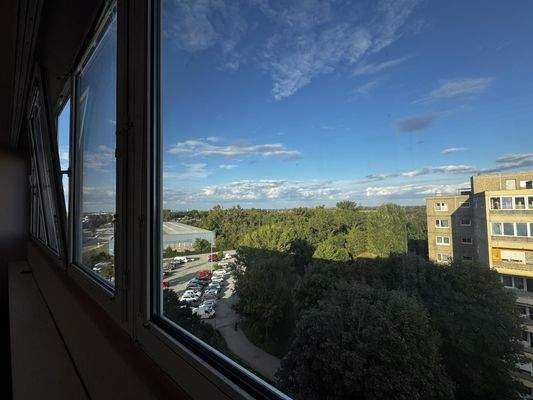 herrlicher Horizontblick von der Loggia