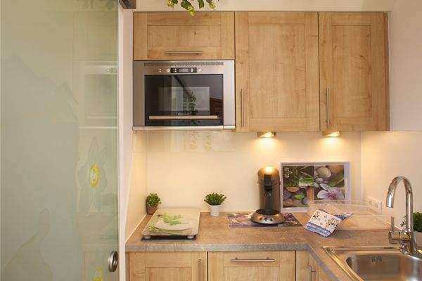 Eine Küche, die sich unaufdringlich einfügt und verzaubert