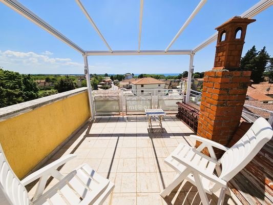 Dachterrasse mit Meerblick